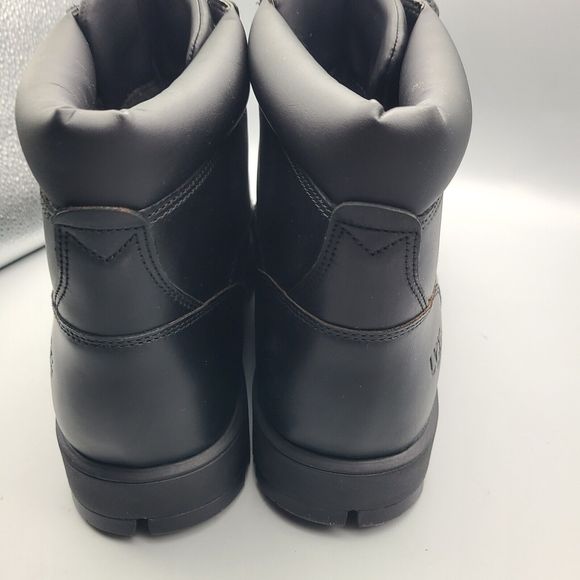 UGG Mens Boots Stenton Waterproof Leather Black Lace Up Workboots US 13 New main image 5